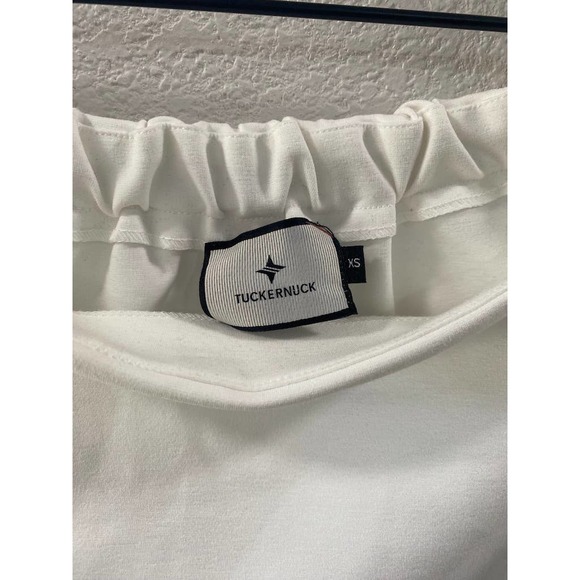 Tuckernuck White Off-Shoulder Blouse - Picture 3 of 8